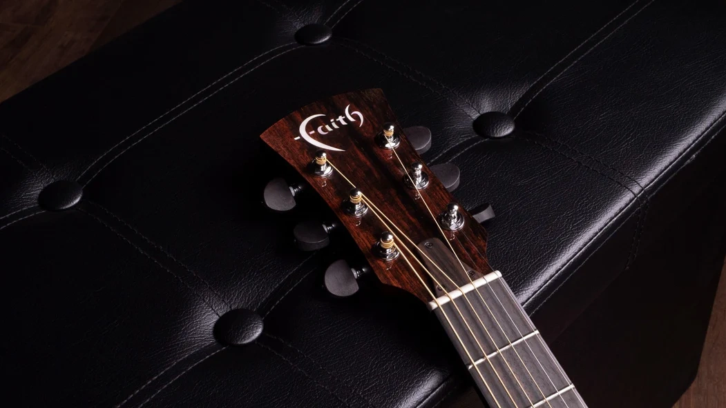 Faith Blue Moon Venus Cutaway Electro FVBLM - gitara elektroakustyczna - obrazek 5