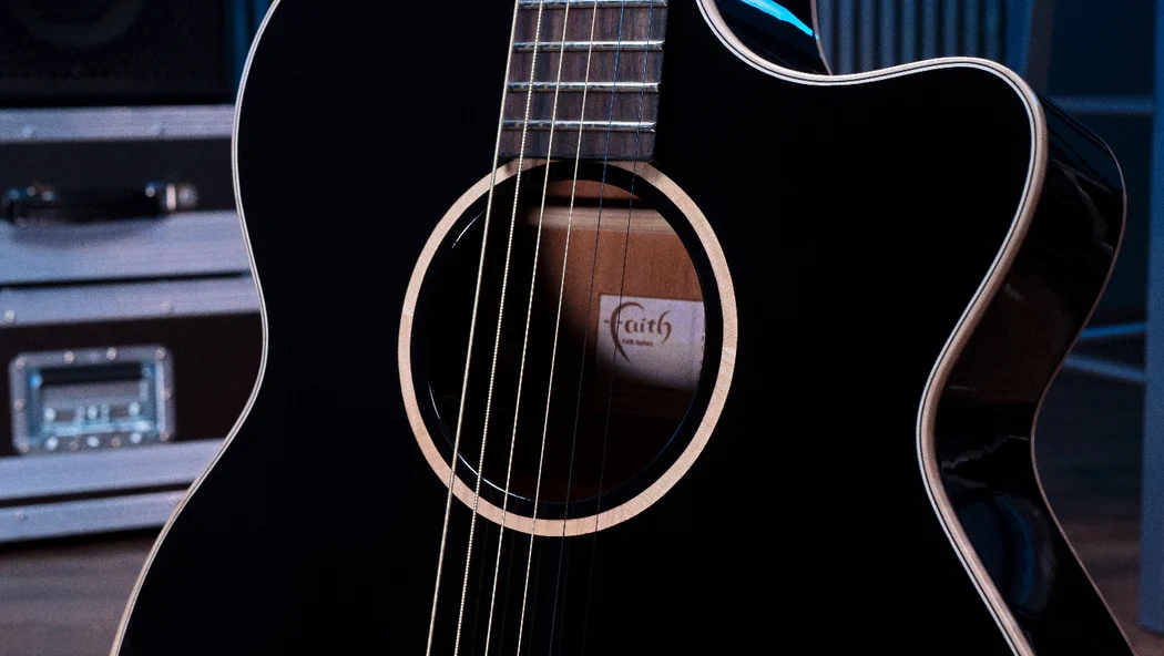 Faith Eclipse Neptune Cutaway Electro FNCEEC - gitara elektroakustyczna - obrazek 6