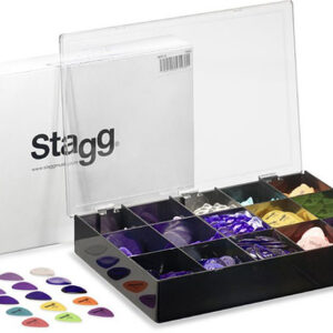 Stagg PBOX10 zestaw - kostki do gitary 1080 szt