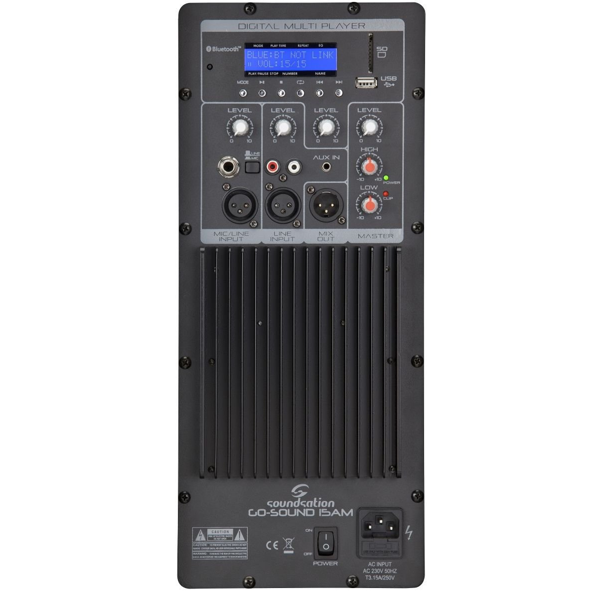 Soundsation GO-SOUND 15AM 880W - kolumna aktywna - obrazek 2