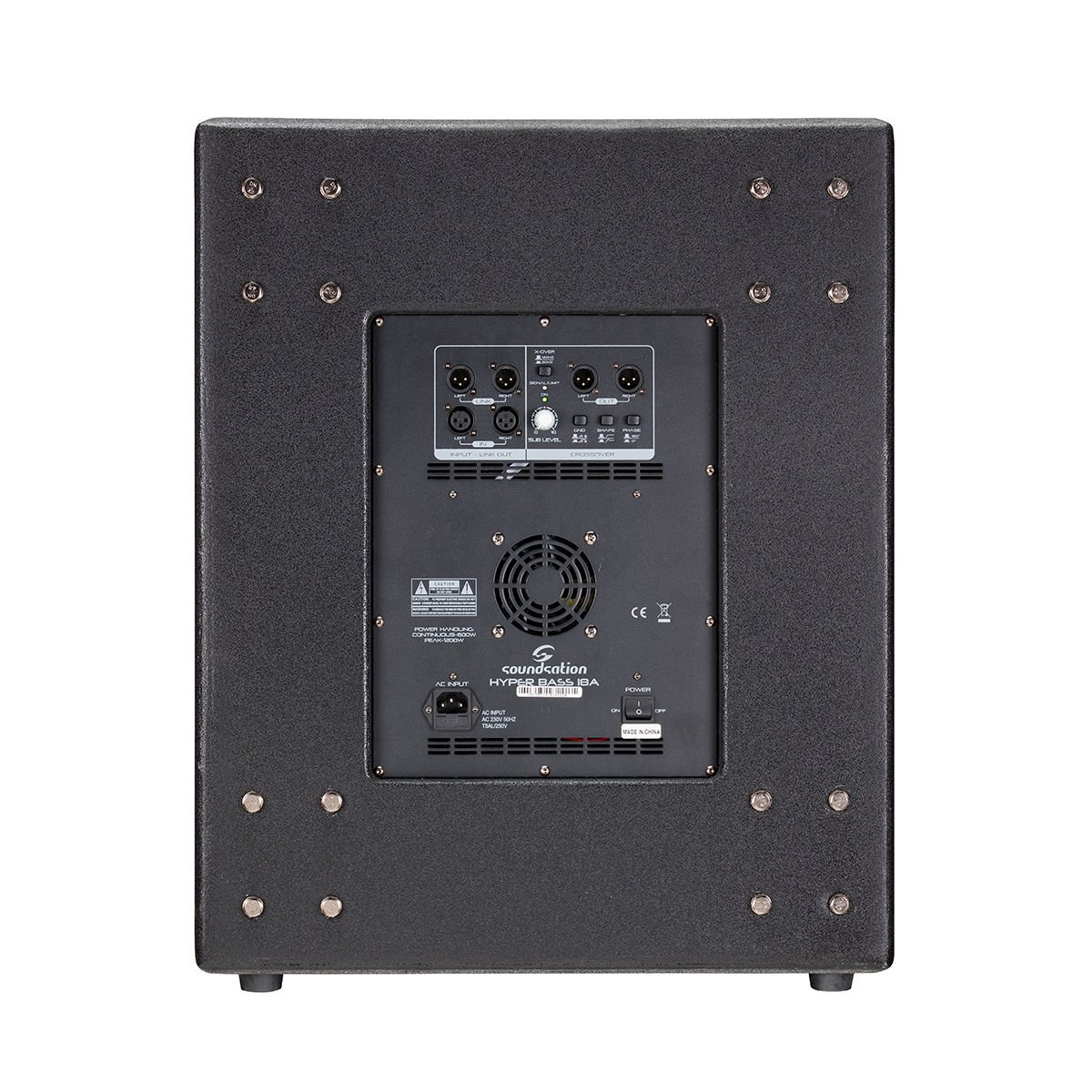 Soundsation HYPER BASS 18A 1200W - subwoofer - obrazek 2