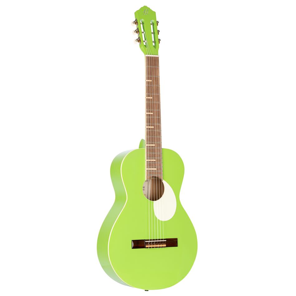 ORTEGA Gaucho Series 4/4 Green Apple + Gig Bag gitara klasyczna - obrazek 2