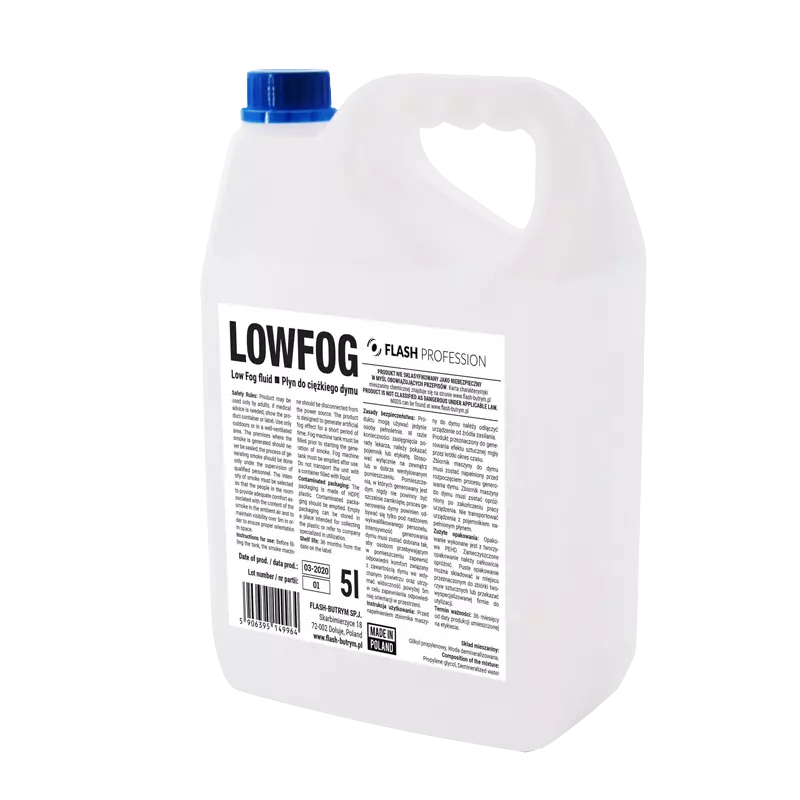 LOWFOG Fog Fluid 5L flashPRO