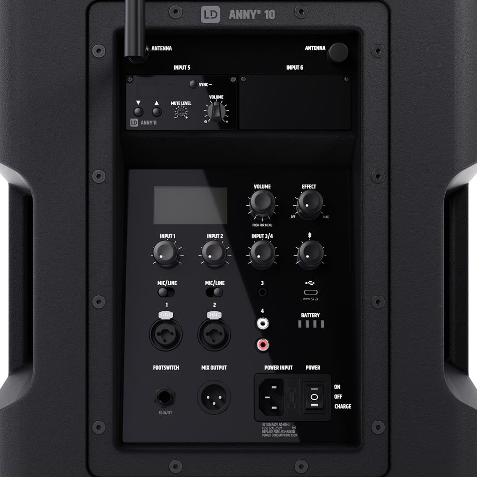 LD Systems ANNY® 10 HBH 2 B5 kolumna akumulatorowa - obrazek 5