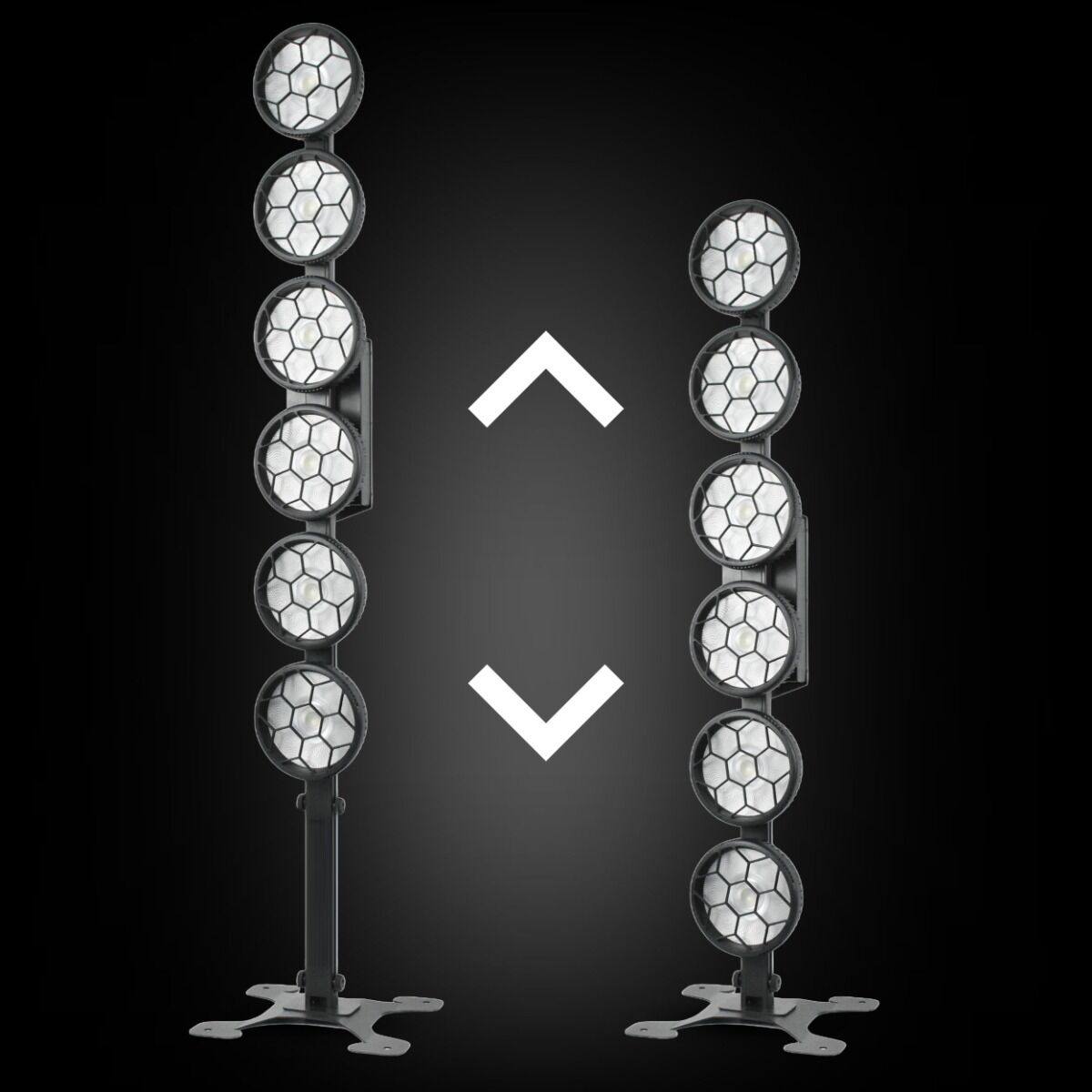 LIGHT4ME LUMEN HEXO efekt oświetleniowy retro LED - obrazek 2