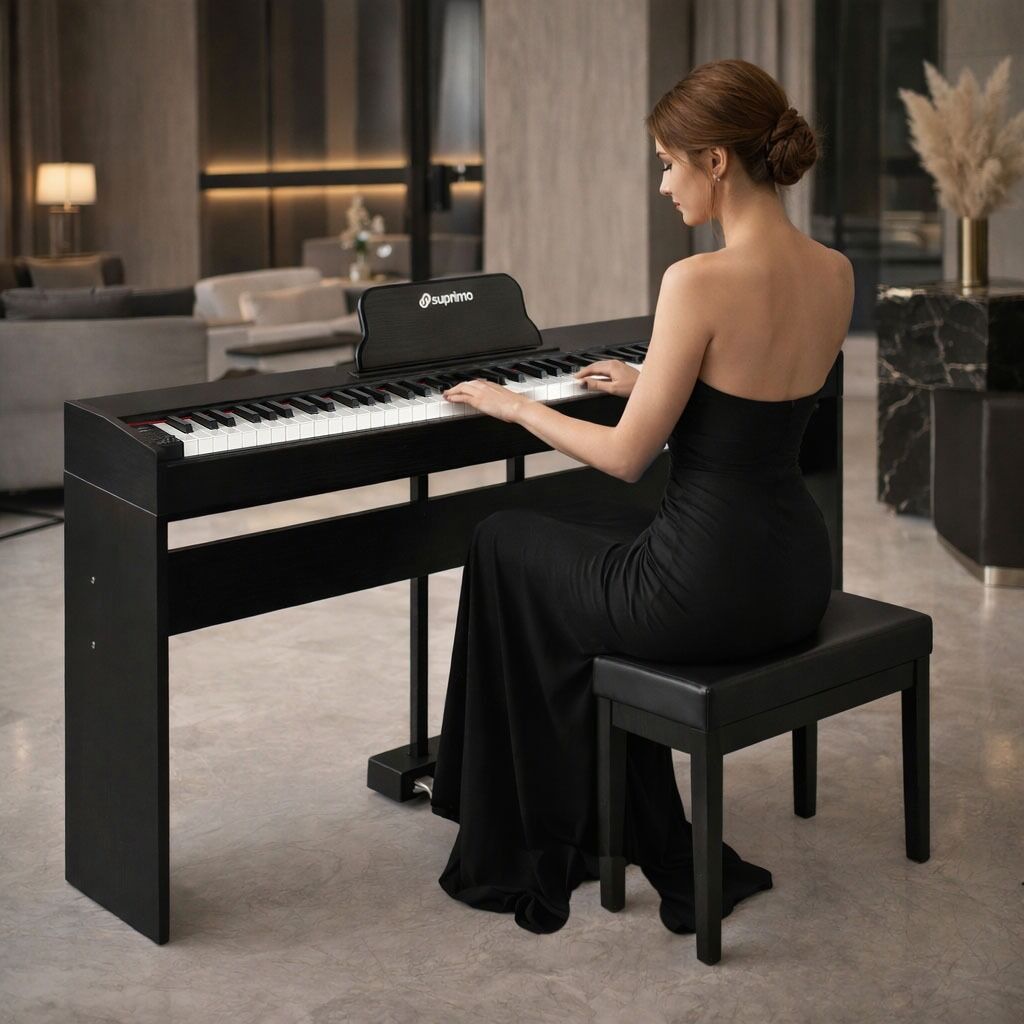 SUPRIMO SDP88 BK pianino cyfrowe stacjonarne czarne - obrazek 11