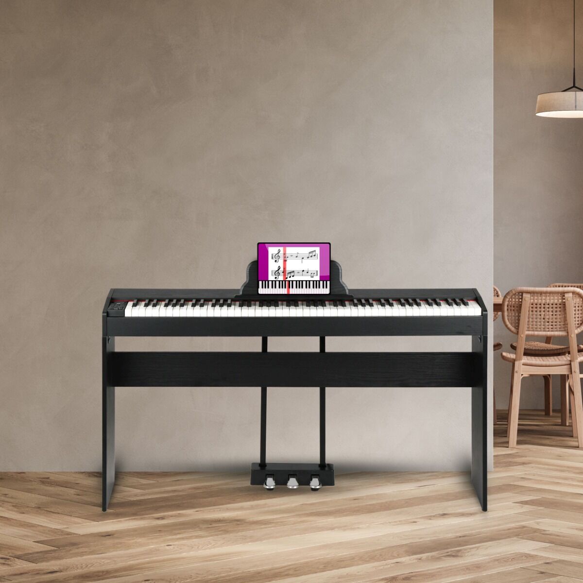 SUPRIMO SDP88 BK pianino cyfrowe stacjonarne czarne - obrazek 12
