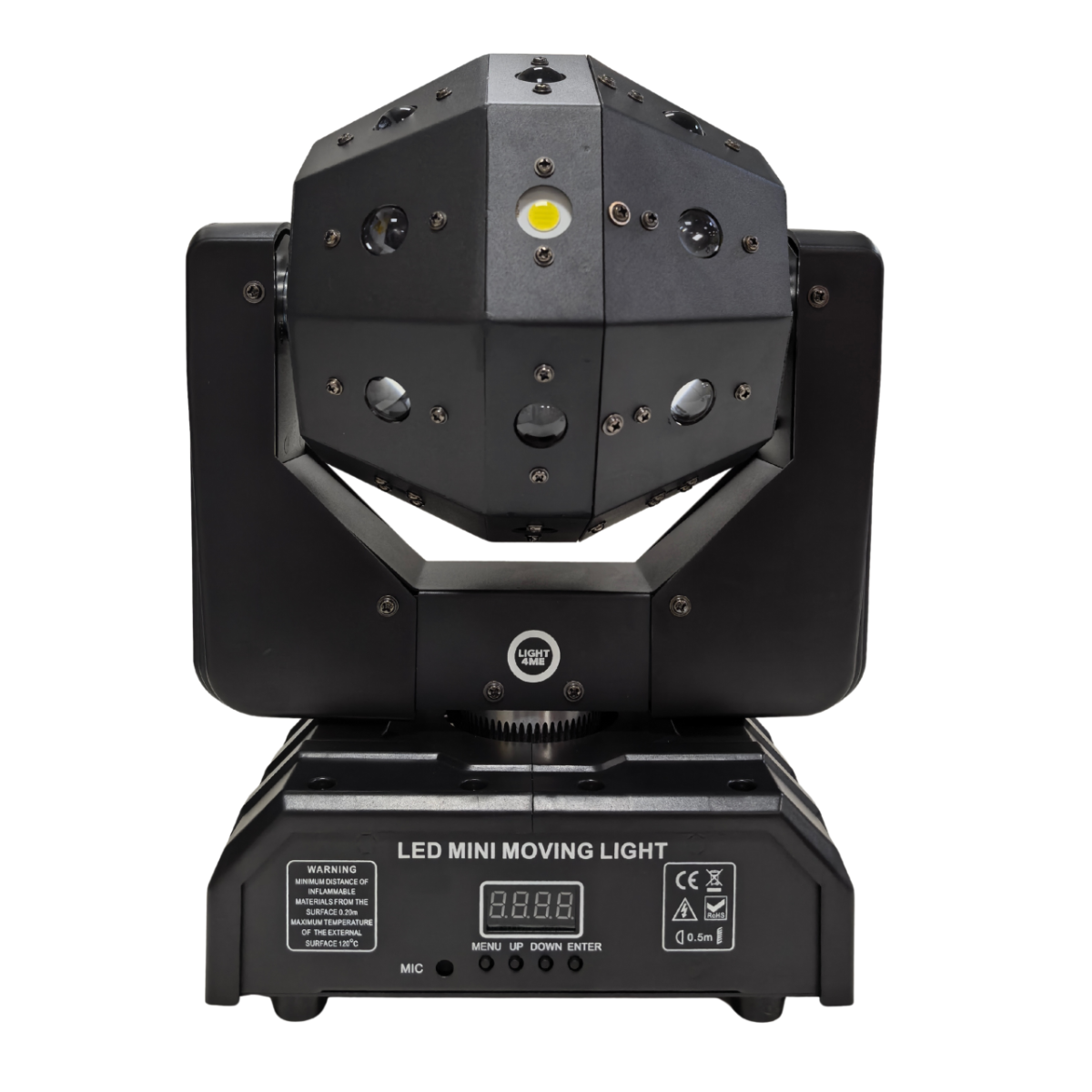 LIGHT4ME ATLAS ruchomy multiefekt świetlny 4w1 LED - obrazek 7