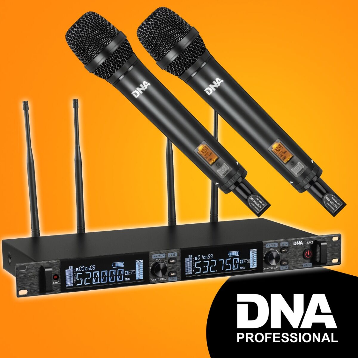 DNA PSV 2 BK Bezprzewodowy system mikrofonowy - obrazek 3