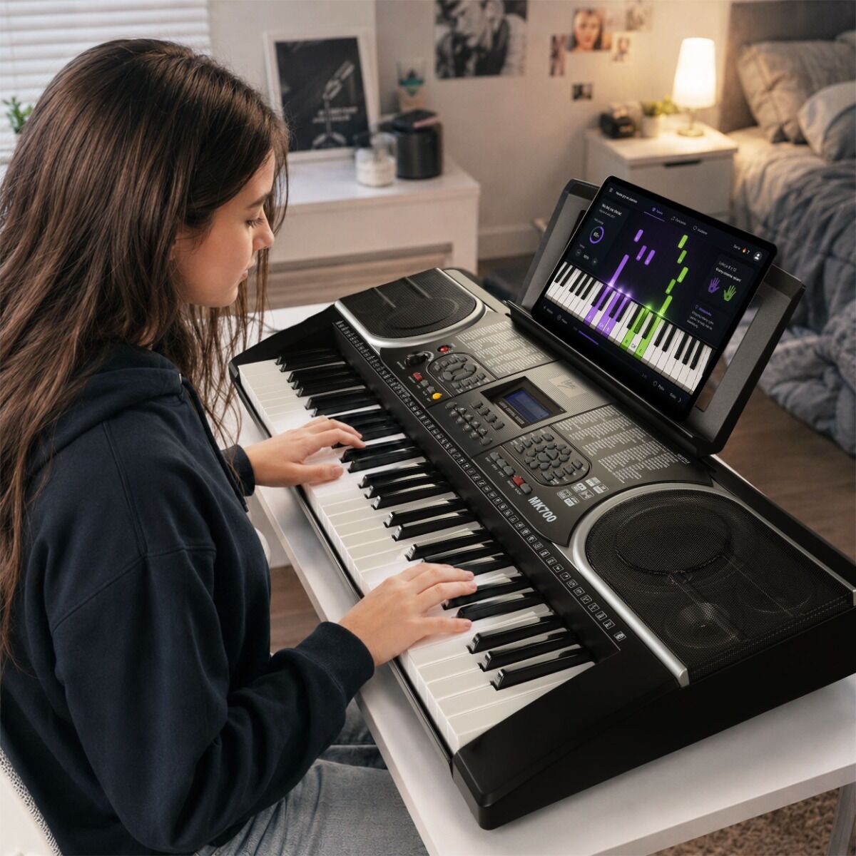 V-TONE MK700 przenośny edukacyjny keyboard dla dzieci - obrazek 3