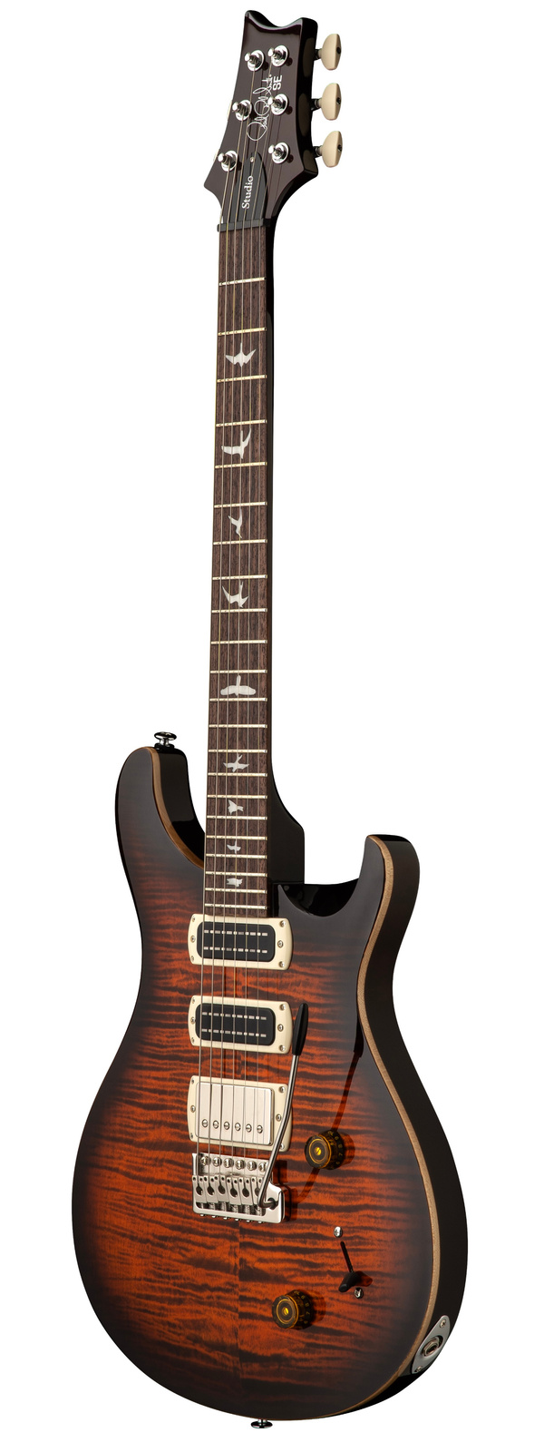 PRS SE Studio Orange Tiger Smokeburst - gitara elektryczna - obrazek 2