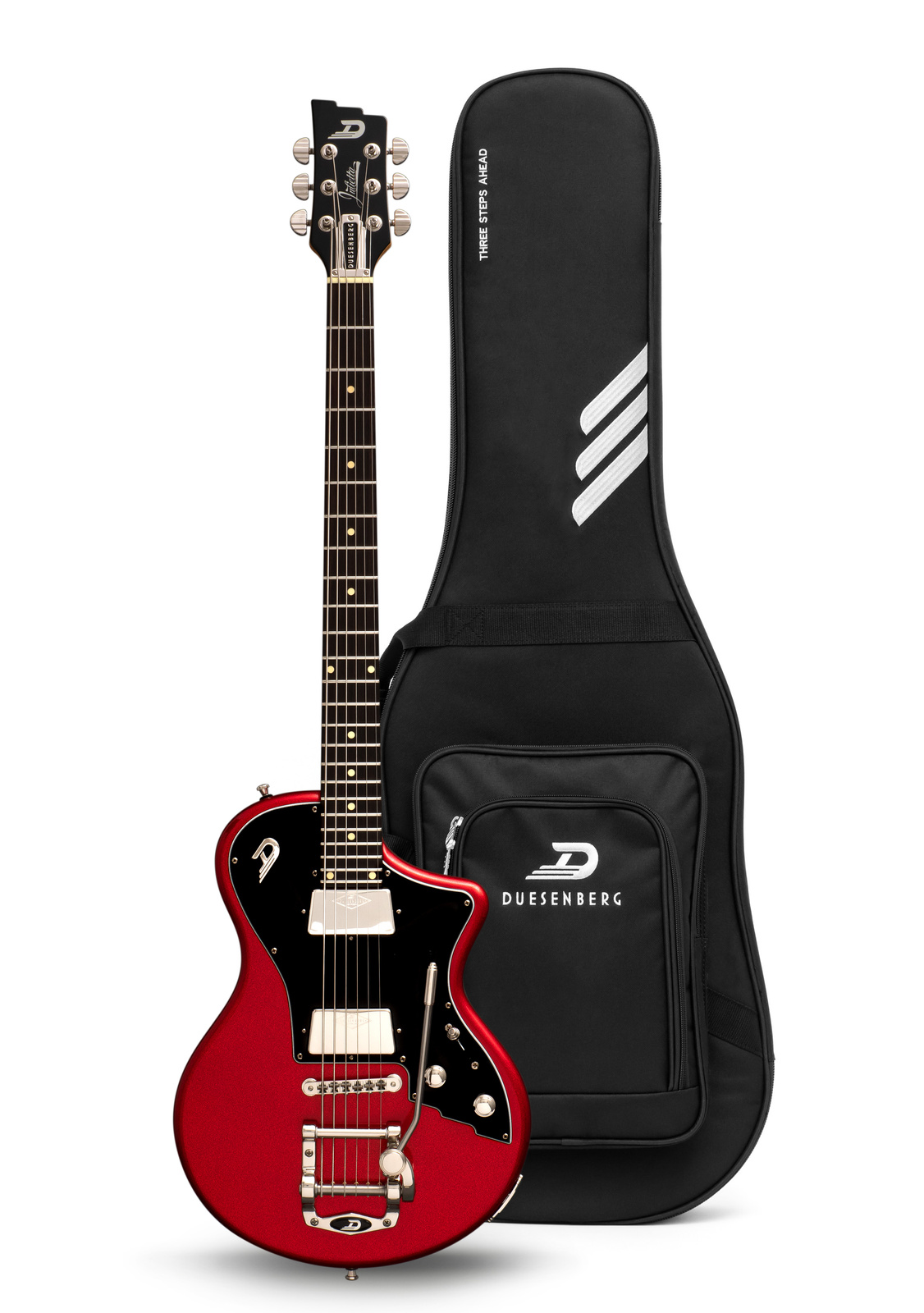 Duesenberg Julietta Baritone Catalina Red Tremolo - gitara elektryczna - obrazek 3