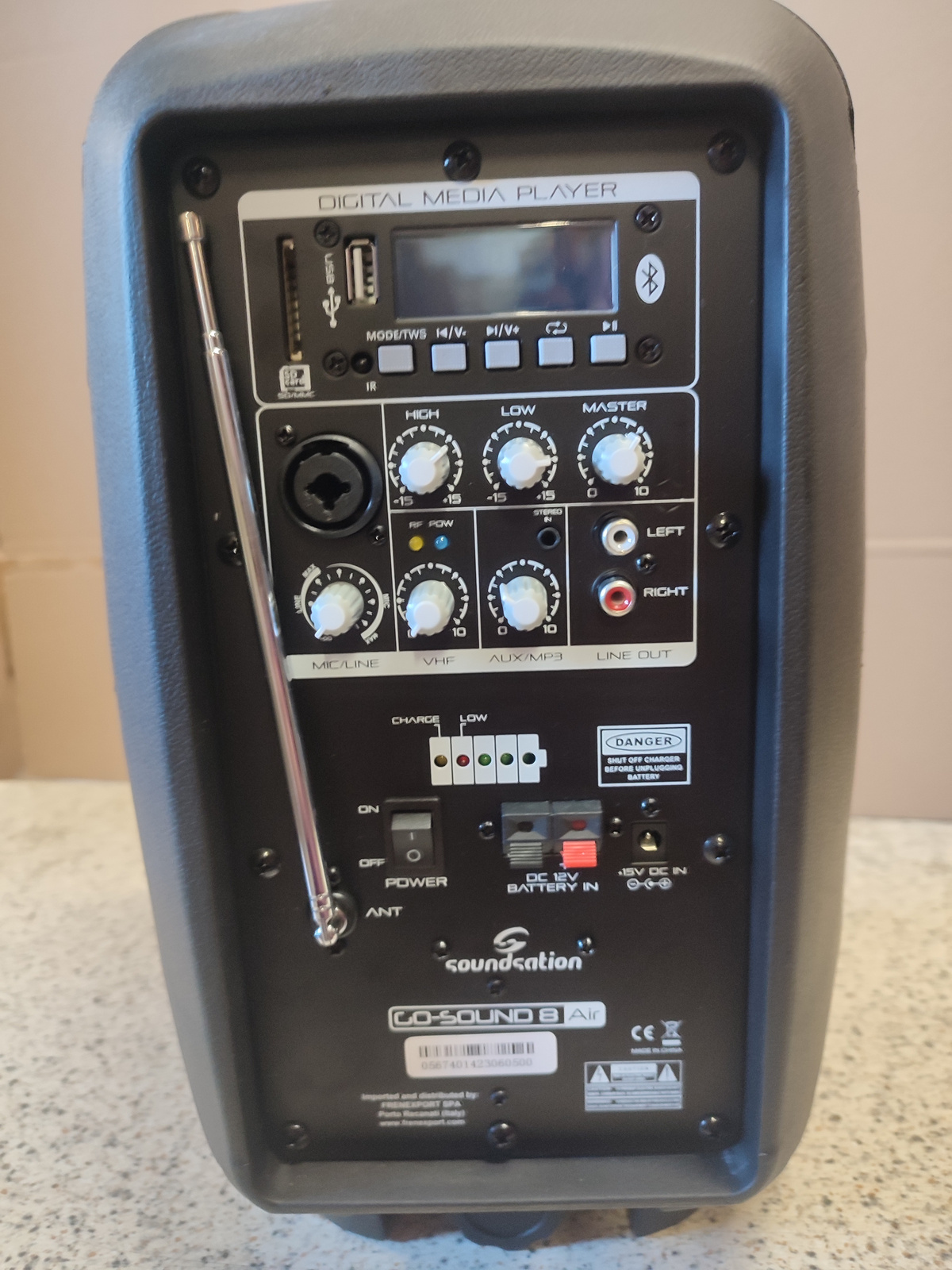 Soundsation GO-SOUND 8 AIR 250W - przenośna kolumna aktywna - Powystawowa 2 - obrazek 5