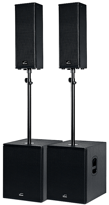 Solton Twin Array Plus - aktywny system nagłośnieniowy