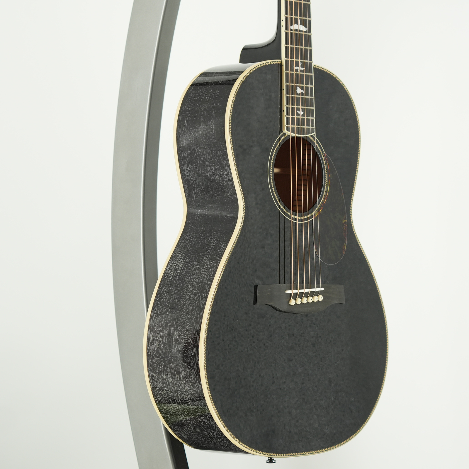 PRS SE Angelus P20E Gloss Black - gitara elektro-akustyczna - obrazek 4