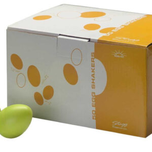 Stagg EGG-50 GRM - zielone shakery jajka, zestaw 50 sztuk