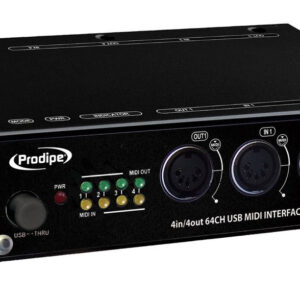 Prodipe Midi 4i4o - interfejs MIDI-USB