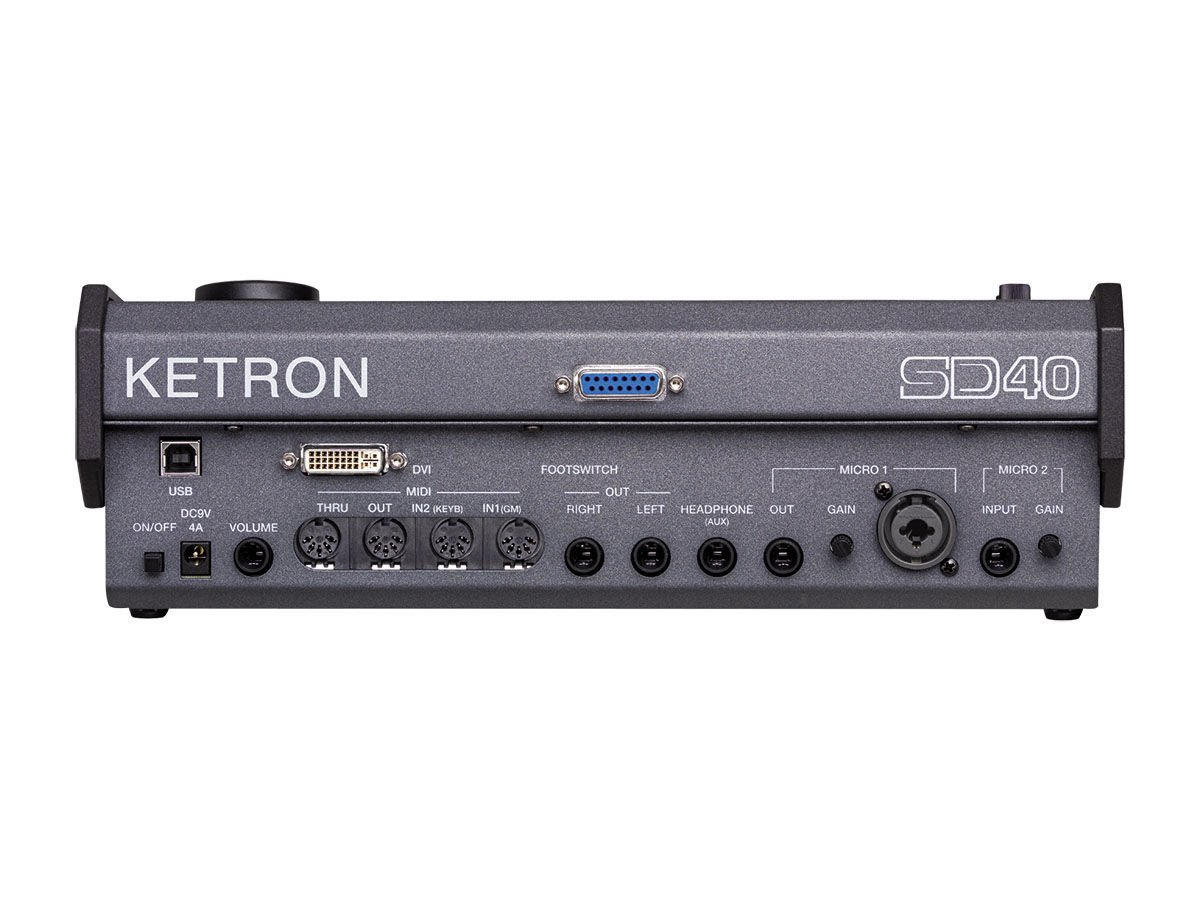 Ketron SD40 Arranger & Player - moduł brzmieniowy - obrazek 3