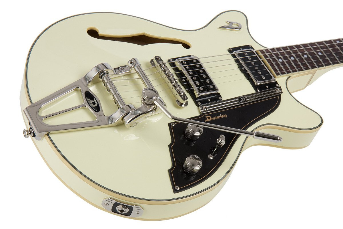 Duesenberg Starplayer TV Fullerton Vintage White - gitara elektryczna - obrazek 2