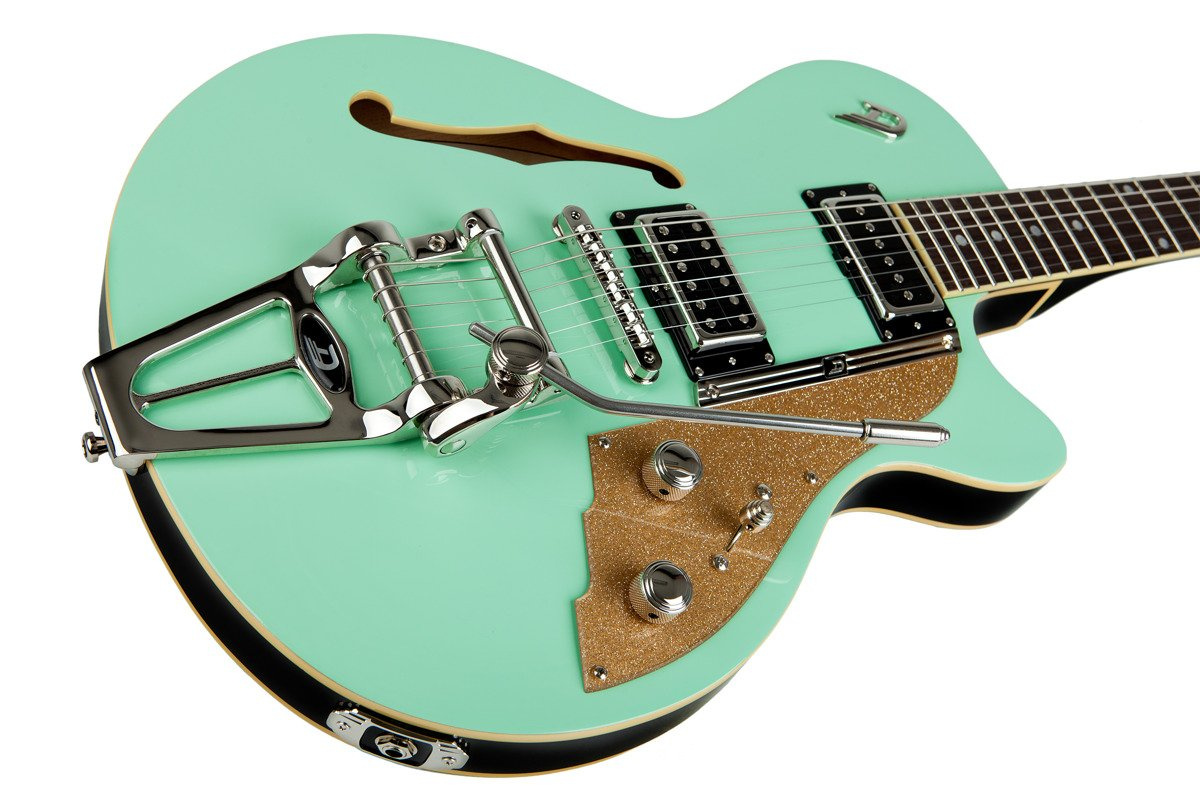 Duesenberg Starplayer TV Surf Green - gitara elektryczna - obrazek 2