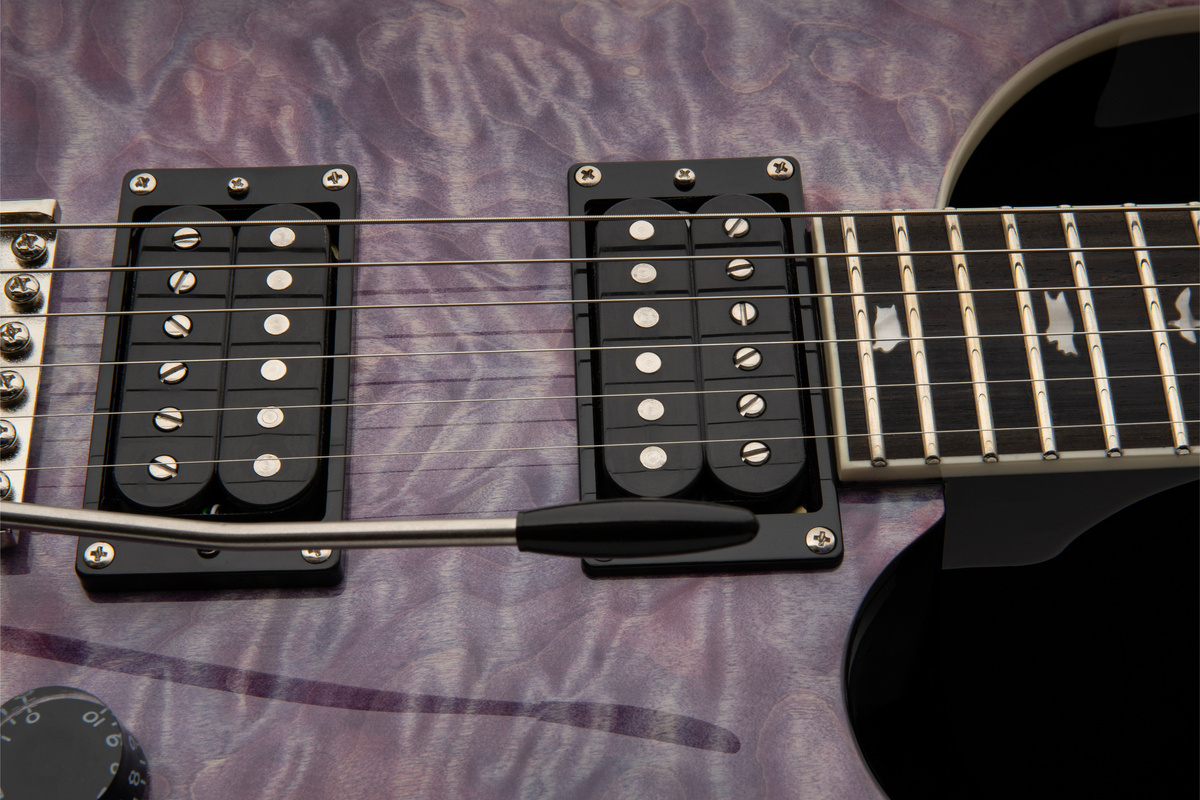 PRS SE Custom 24 Quilt Violet - gitara elektryczna - obrazek 4