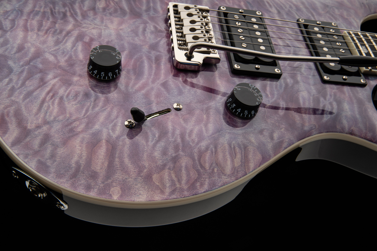 PRS SE Custom 24 Quilt Violet - gitara elektryczna - obrazek 5