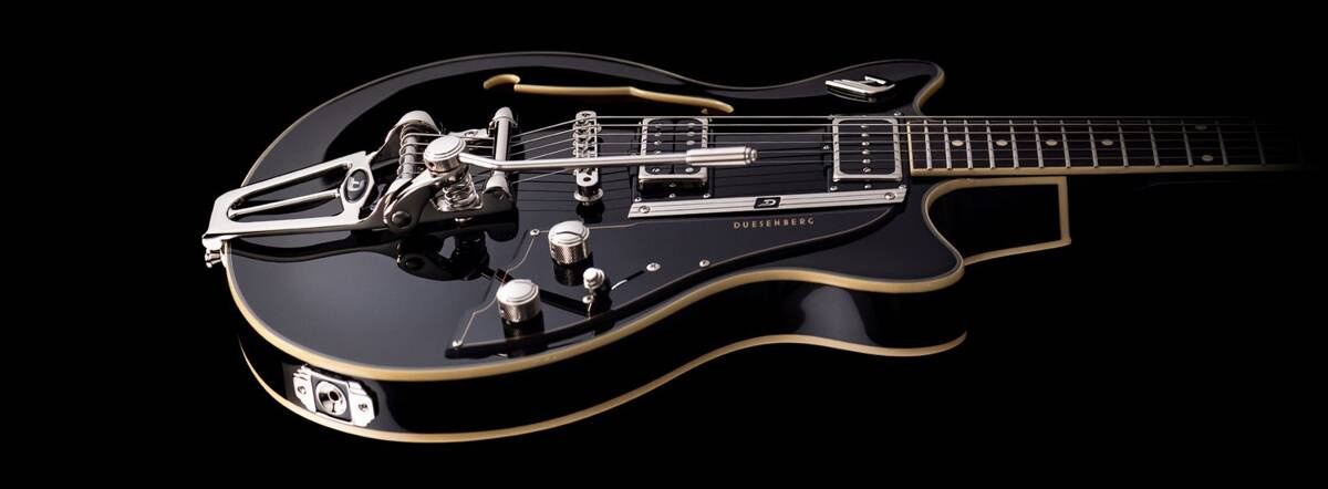 Duesenberg Starplayer TV Fullerton Black - gitara elektryczna - obrazek 2