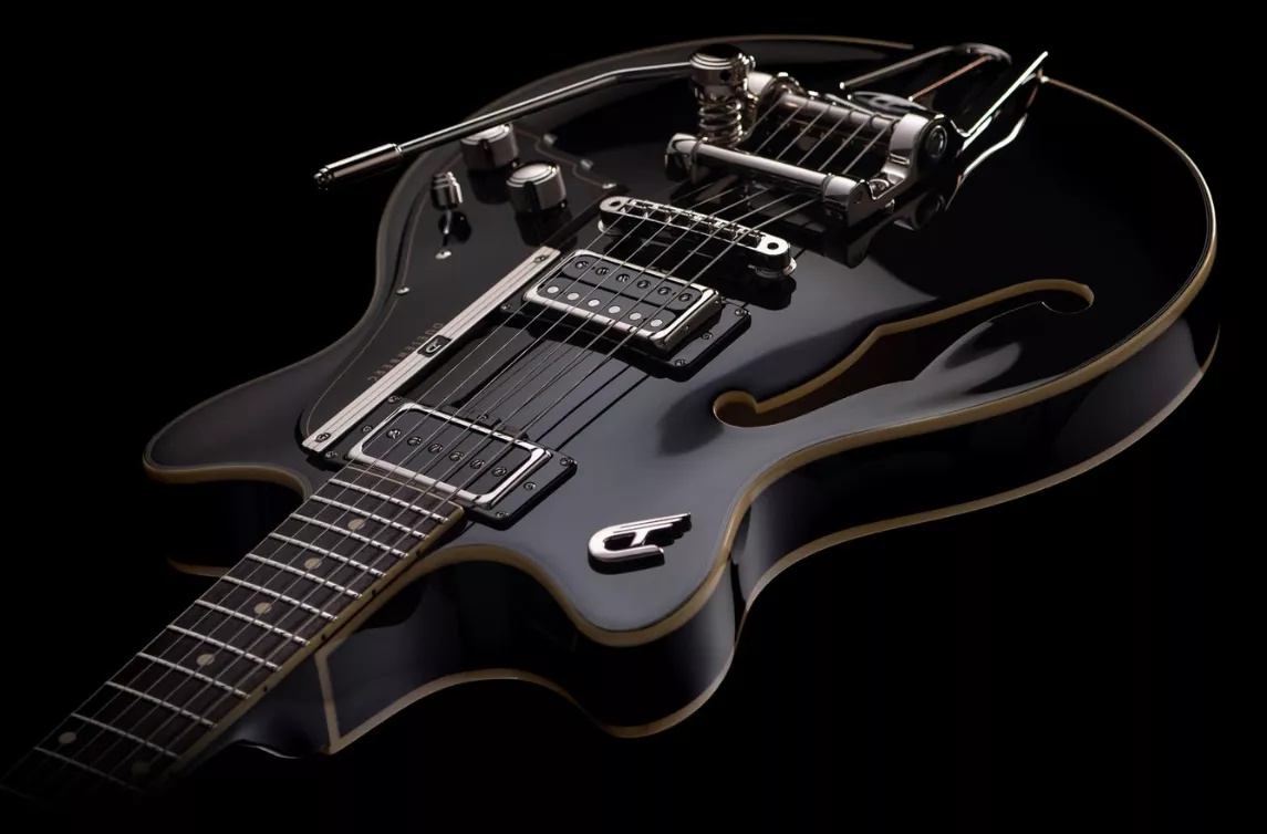 Duesenberg Starplayer TV Fullerton Black - gitara elektryczna - obrazek 3