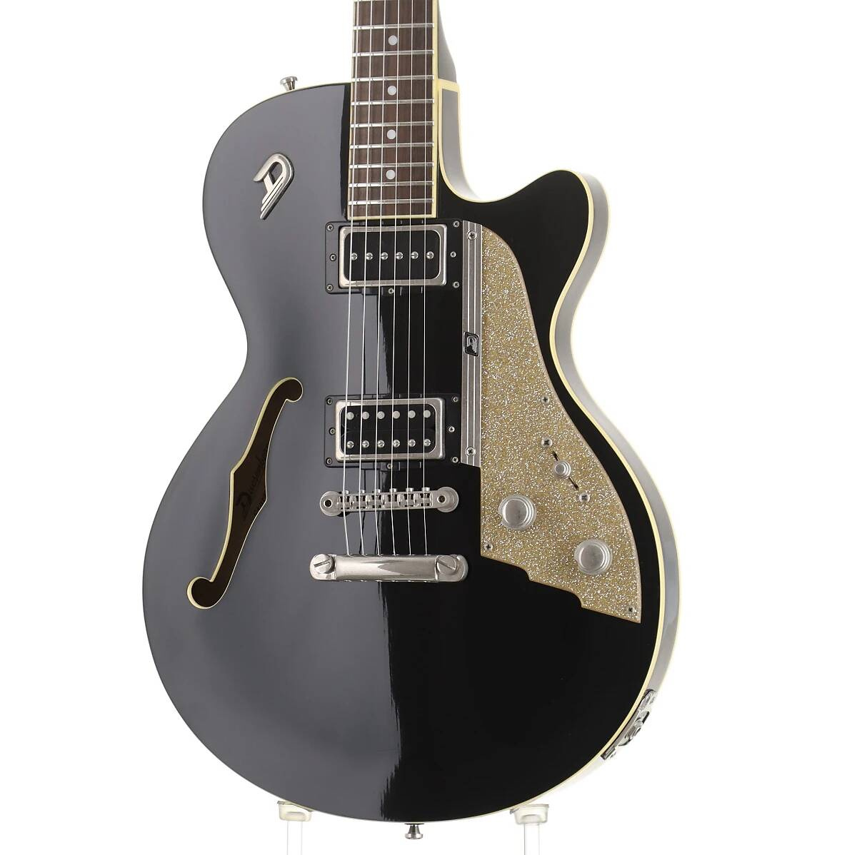 Duesenberg Starplayer TV - Black Stop Tailpiece - gitara elektryczna - obrazek 4