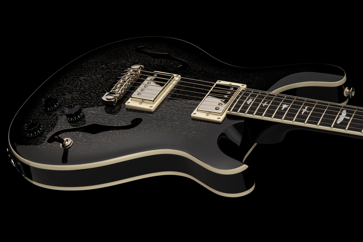 PRS SE Hollowbody Standard Piezo Dog Hair Smokeburst - gitara elektryczna - obrazek 5