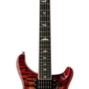 PRS SE Custom 24-08 Quilt Charcoal Cherry Burst - gitara elektryczna