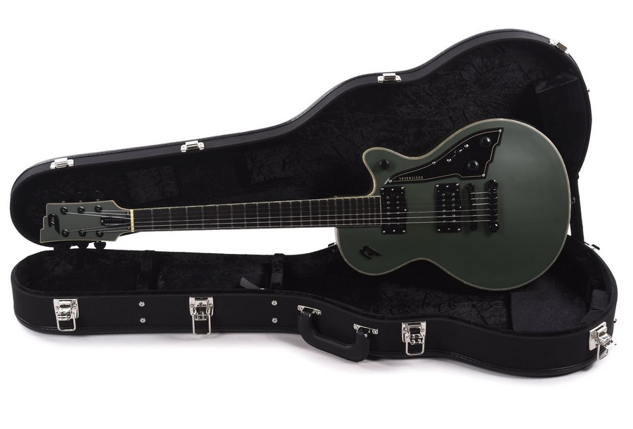 Duesenberg Fantom A Matt Olive - gitara elektryczna - obrazek 3