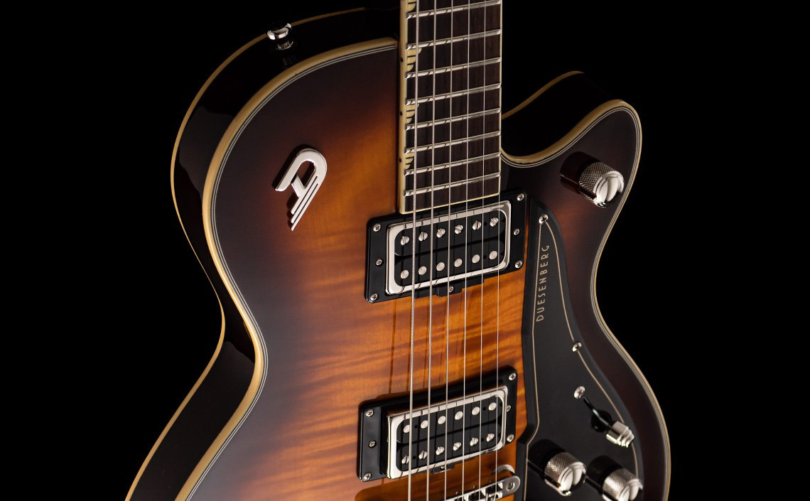 Duesenberg Fantom S Tobacco Sunburst - gitara elektryczna - obrazek 4
