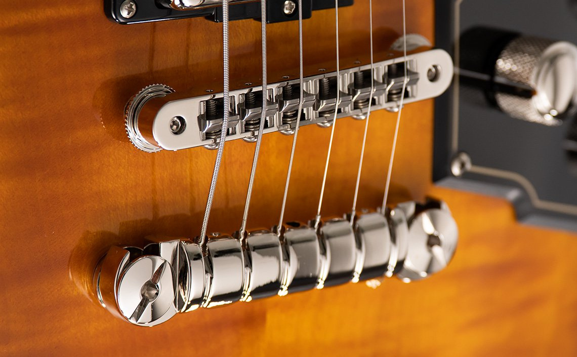 Duesenberg Fantom S Tobacco Sunburst - gitara elektryczna - obrazek 5