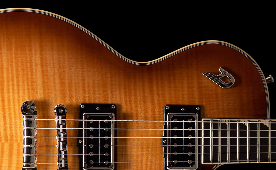Duesenberg Fantom S Tobacco Sunburst - gitara elektryczna - obrazek 6