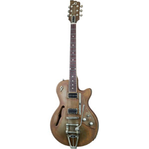 Duesenberg Starplayer Custom Shop TV Rusty Steel - gitara elektryczna