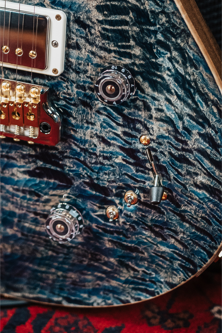 PRS 40th Anniversary Special Semi-Hollow Faded Whale Blue - gitara elektryczna USA - obrazek 5