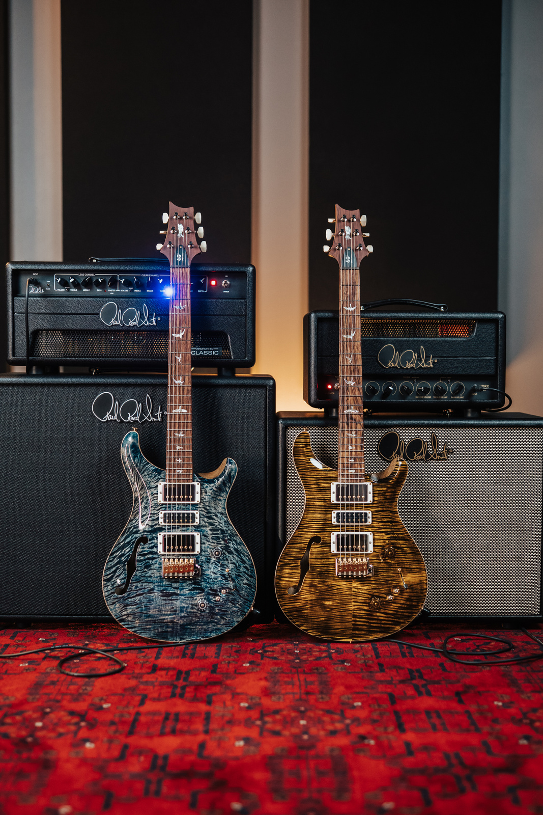 PRS 40th Anniversary Special Semi-Hollow Faded Whale Blue - gitara elektryczna USA - obrazek 6