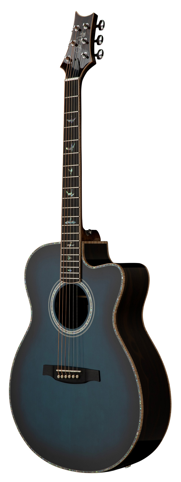 PRS SE A60E Cobalt Blue Burst - gitara elektro-akustyczna - obrazek 2