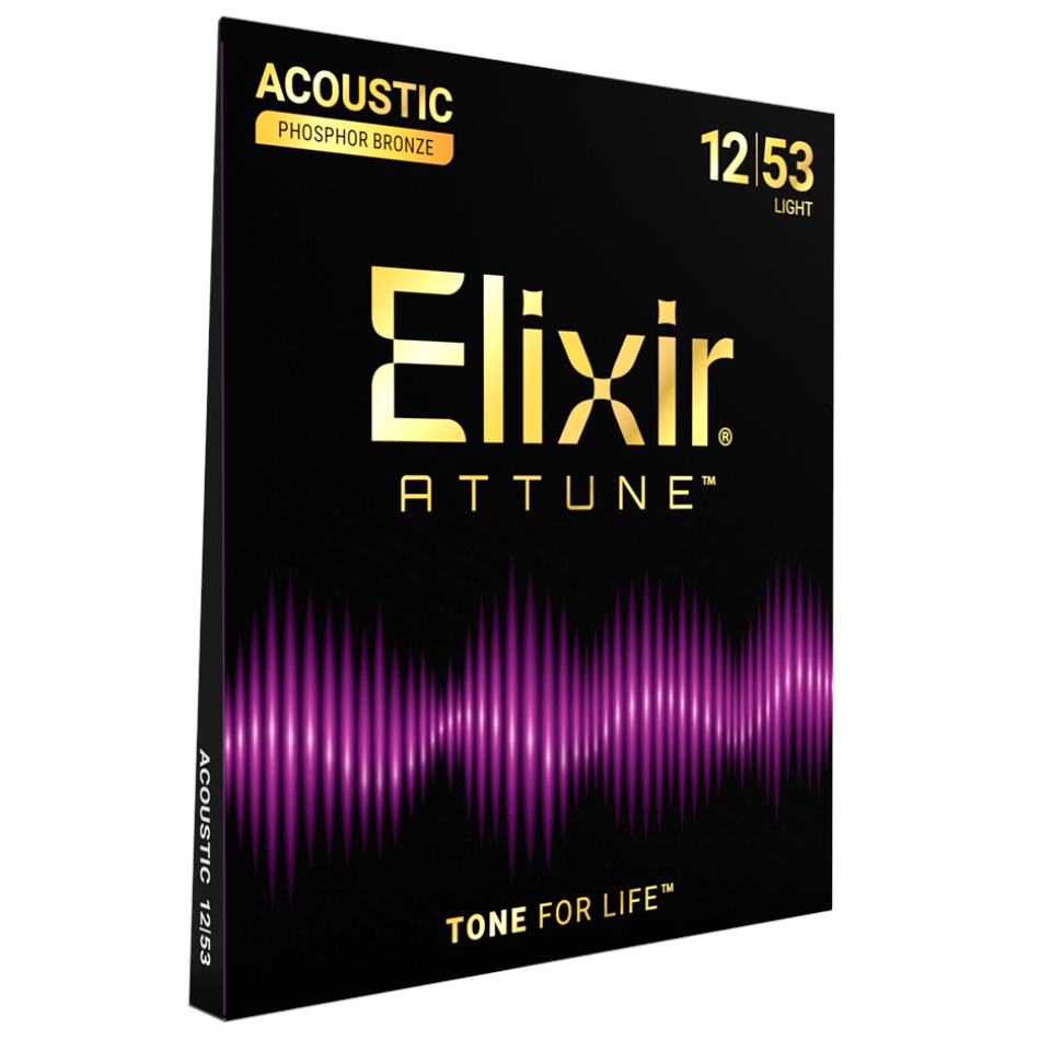 Elixir ATTUNE 12-53 struny do gitary akustycznej