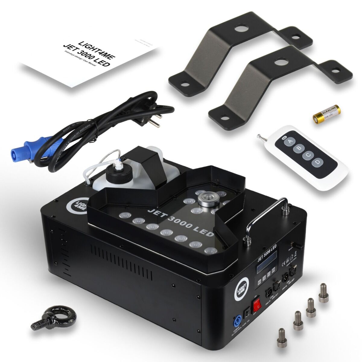 LIGHT4ME JET 3000 LED wytwornica dymu pionowego - obrazek 13