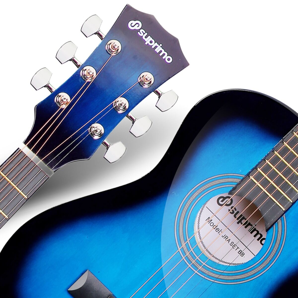SUPRIMO JRA SET BB gitara akustyczna 1/4 czarna - obrazek 7