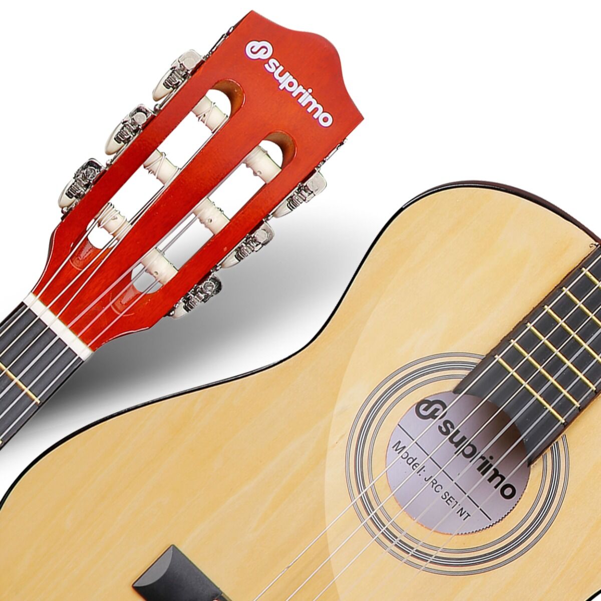 SUPRIMO JRC SET NT gitara klasyczna 1/4 naturalna - obrazek 6