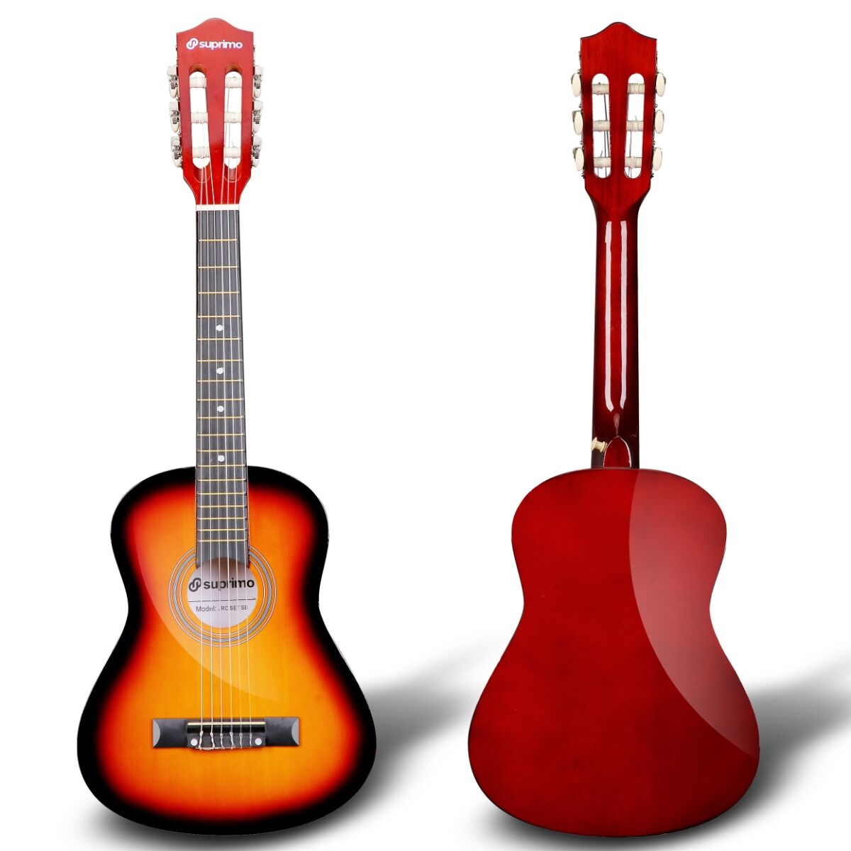 SUPRIMO JRC SET BK gitara klasyczna 1/4 sunburst - obrazek 7
