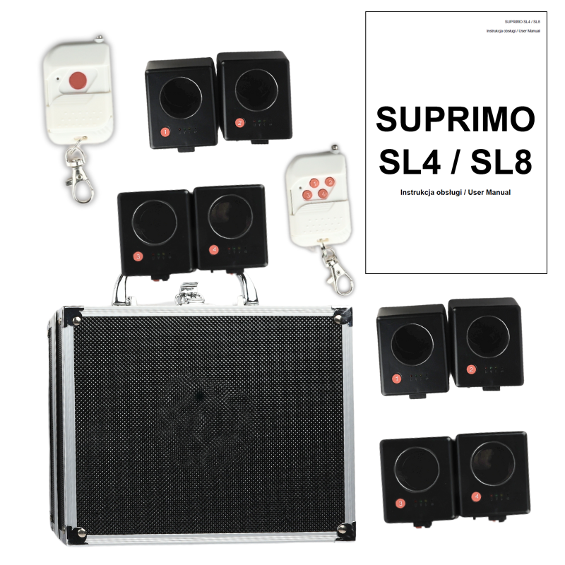 SUPRIMO SL8 bezprzewodowy system do zdalnego odpalania iskier - obrazek 10