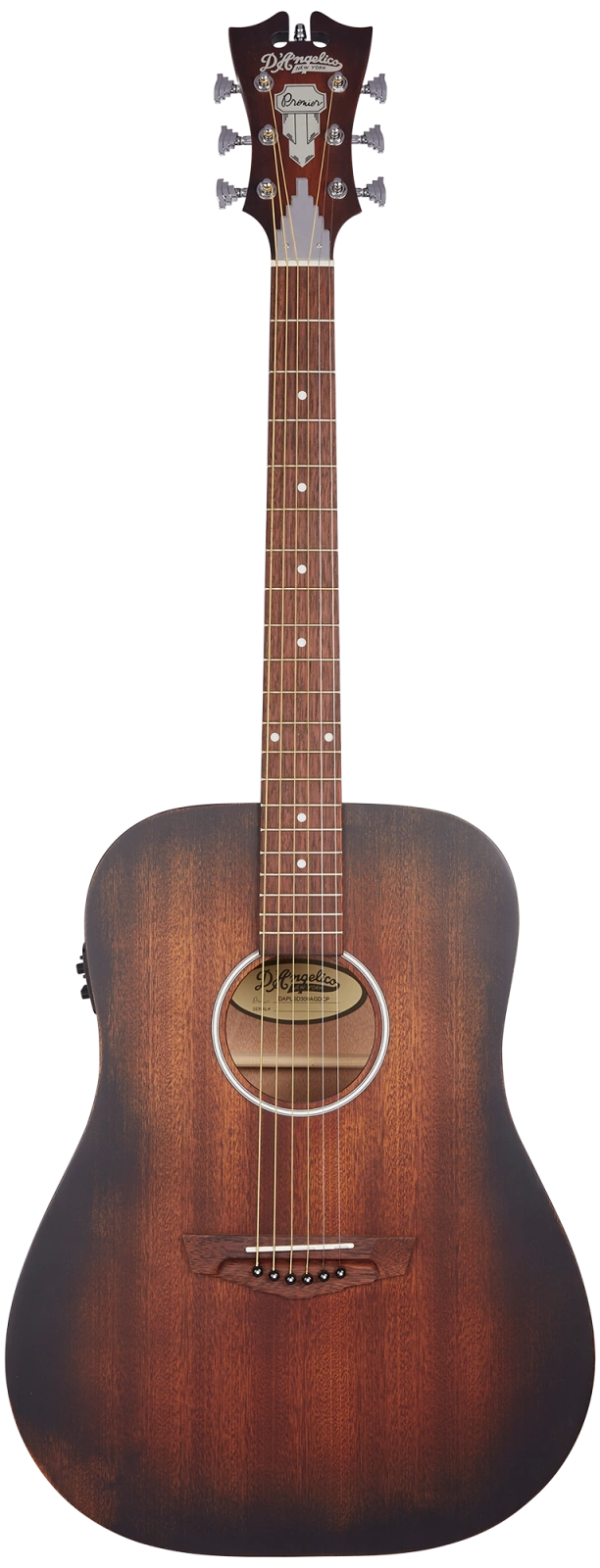 D’Angelico Premier Lexington LS Aged Mahogany - gitara elektroakustyczna