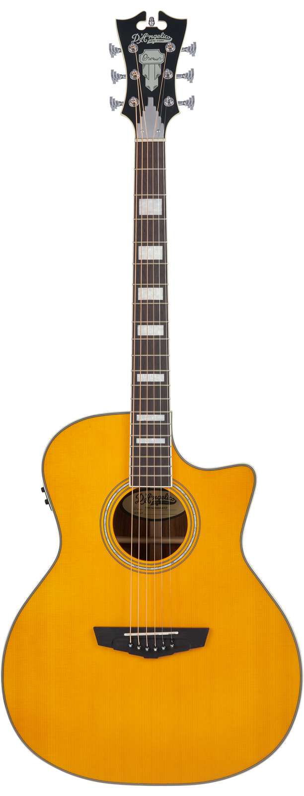 D'Angelico Premier Gramercy CS Vintage Natural - gitara elektroakustyczna
