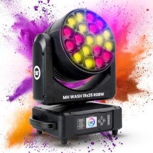 LIGHT4ME MH WASH 19x25 RGBW głowica ruchoma wash