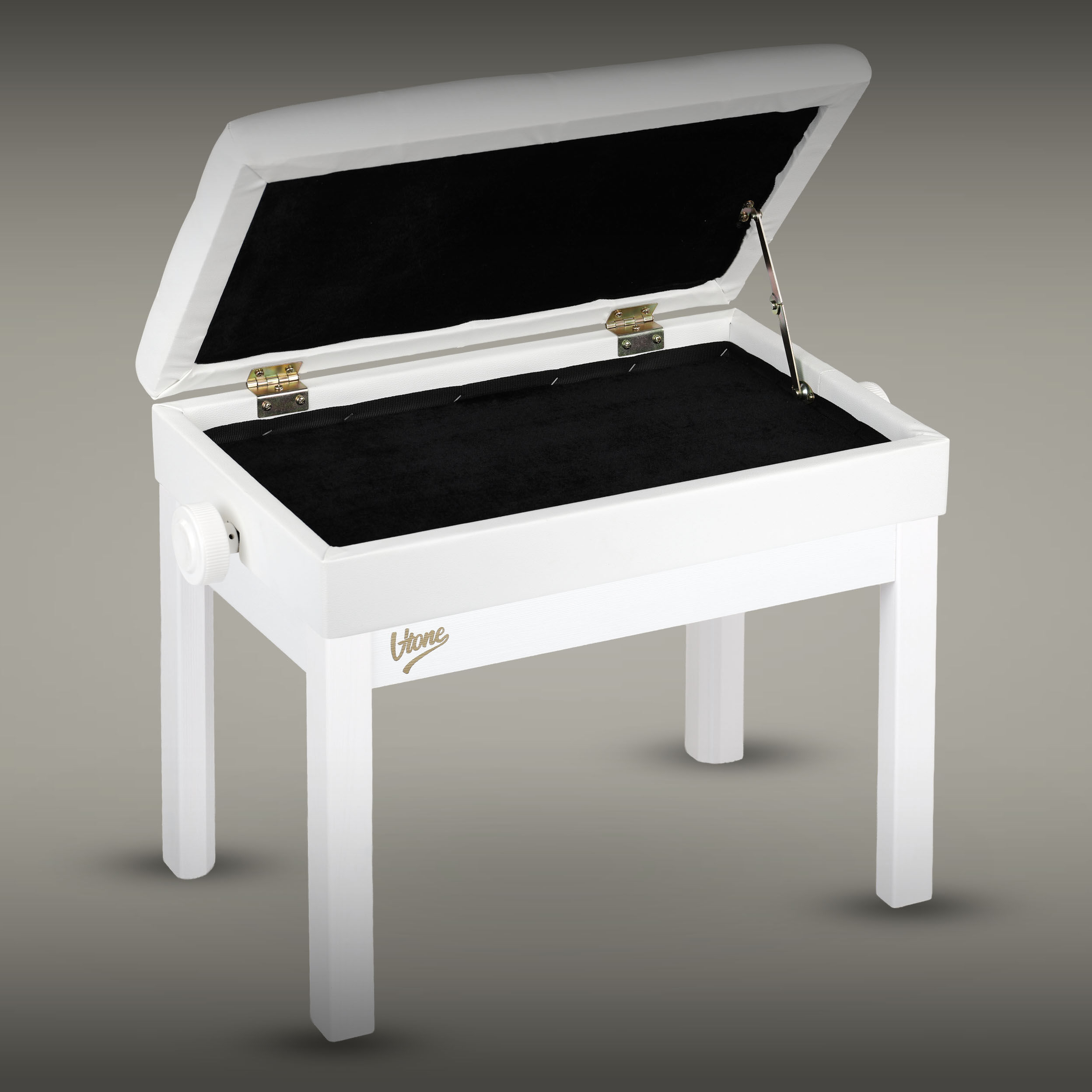 V-TONE PB4 WH ława do pianina keyboardu biała - obrazek 5